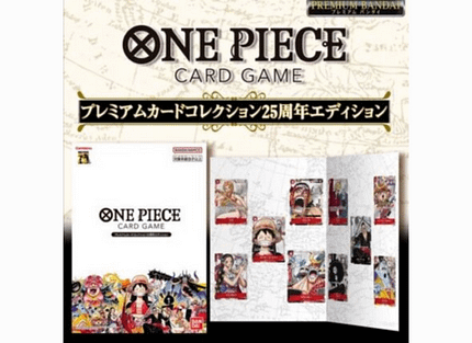 ONE PIECE 25TH anniversary Collection cards